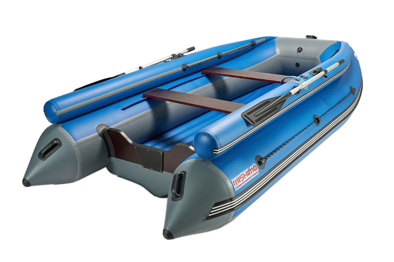 КОМПЛЕКТ ЛОДКА MISHIMO FAMILY LITE 370 + МОТОР 9,9 (15) Л.С. 