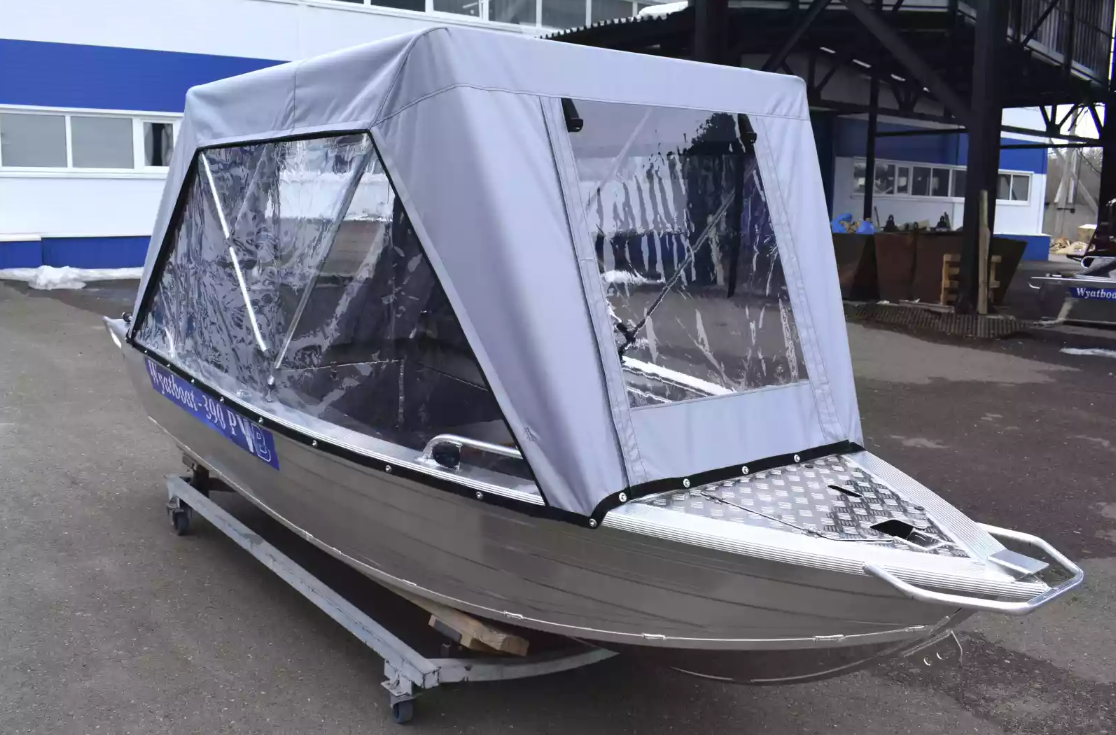 Алюминиевая лодка Wyatboat-390РМ 