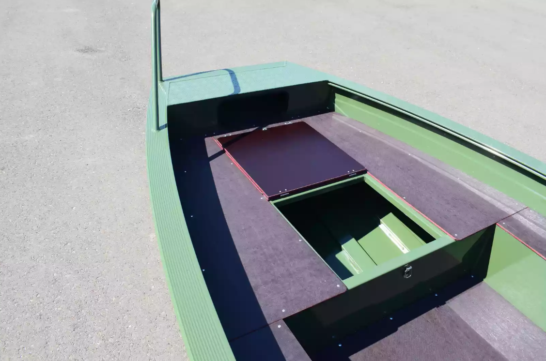 Алюминиевая лодка  Wyatboat-430 Master Fish 