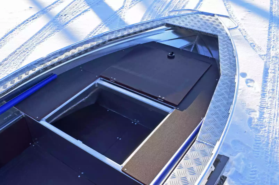 Алюминиевая лодка Wyatboat-370 Р FISH 