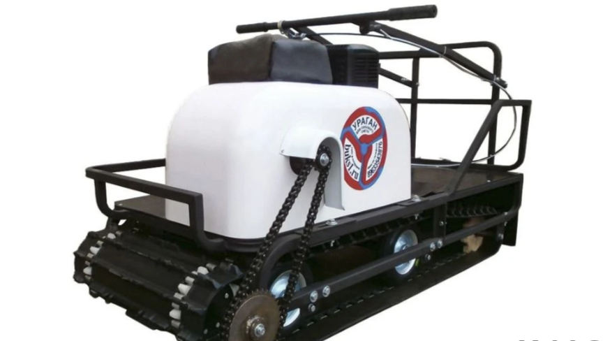 Мотобуксировщик Ураган Классика 15 л.с. 