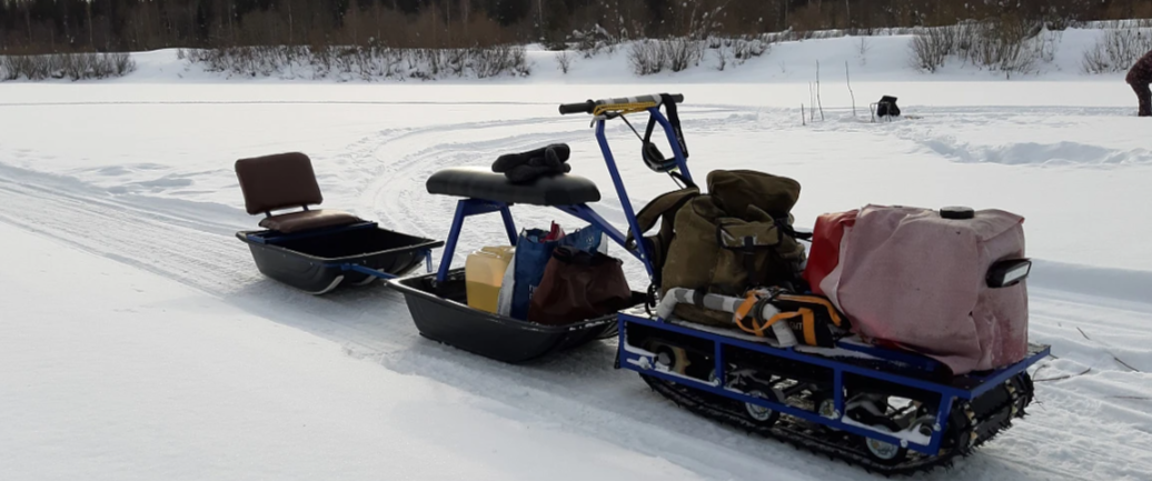 Мотобуксировщик Альбатрос-L 6.5 без фары 
