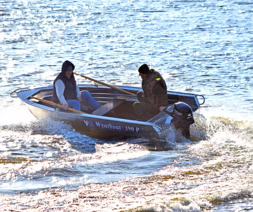 Алюминиевая лодка Wyatboat-390 P 