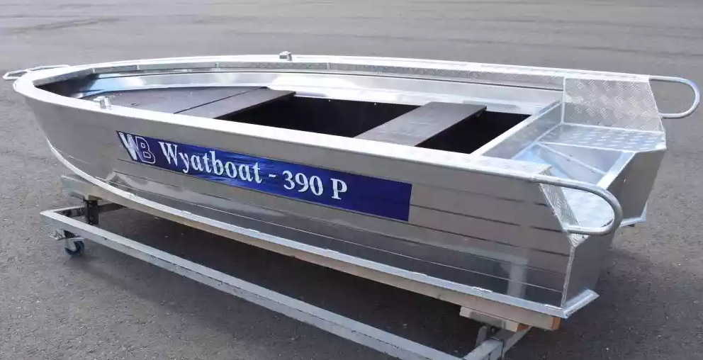Алюминиевая лодка Wyatboat-390Р Fish 