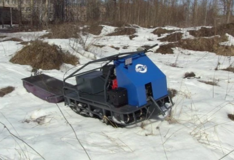 Мотобуксировщик ВЕПС WINTER «ТРАНСФОРМЕР» 18 л.с. 