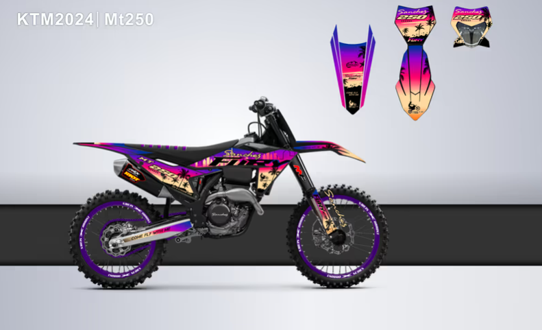 Кроссовый мотоцикл Sanchez Fury MT250 