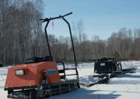 Мотобуксировщик Полкан мини 500К 15 л.с.  Мотобуксировщик Полкан мини 500К 15 л.с.