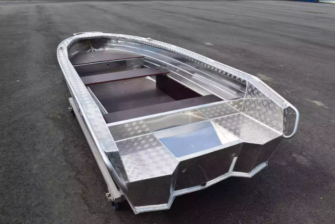 Алюминиевая лодка Wyatboat-390Р Увеличенный борт 