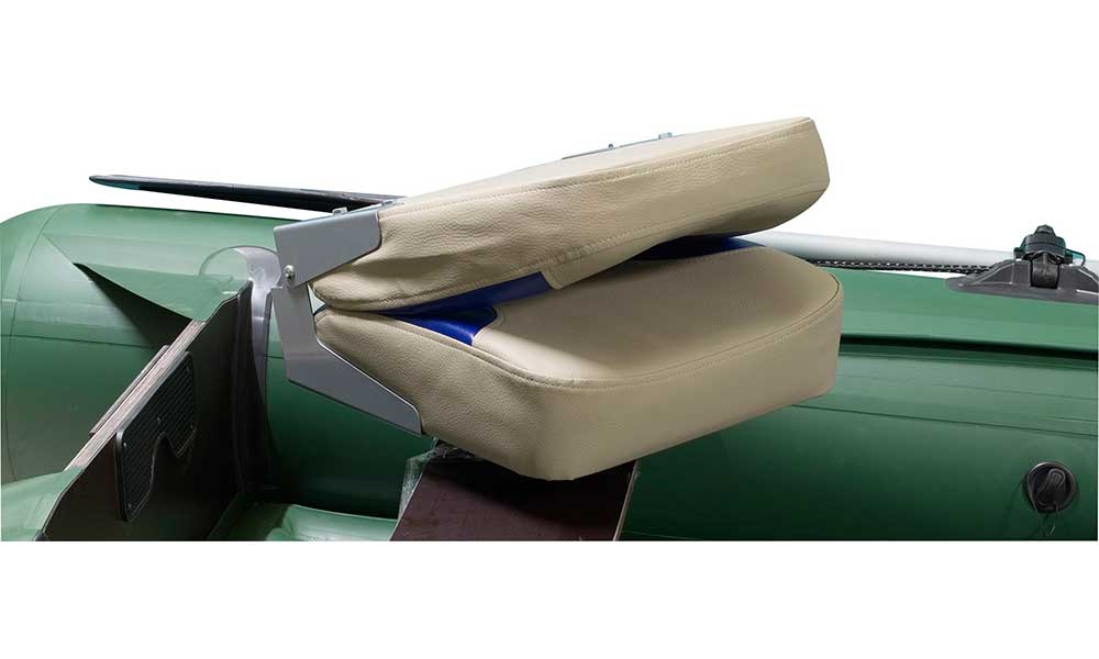 КРЕСЛО МЯГКОЕ РАСКЛАДНОЕ С ПОВОРОТНЫМ МЕХАНИЗМОМ ДЛЯ ЛОДОК 