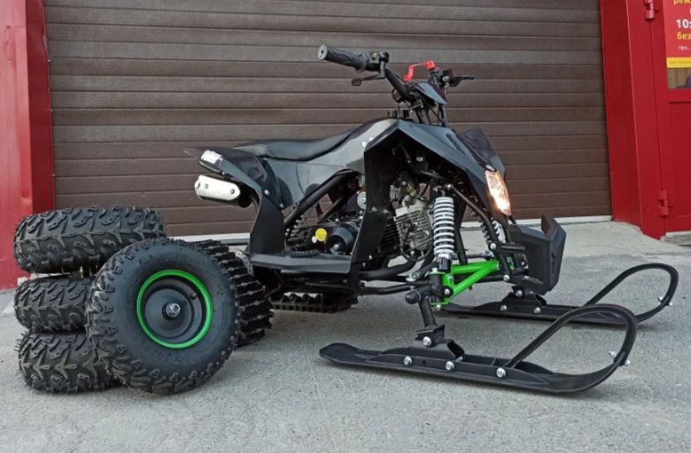 Квадроцикл PROMAX SNOW-RRO 150 + зимний комплект 