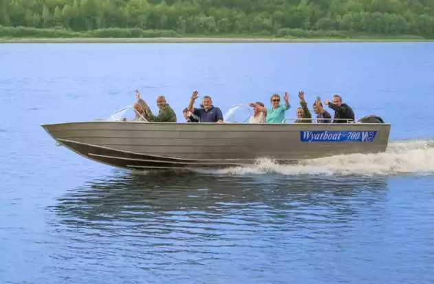 Алюминиевый катер Wyatboat-700 