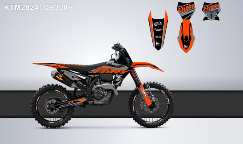 Кроссовый мотоцикл Sanchez Fury CB300F 