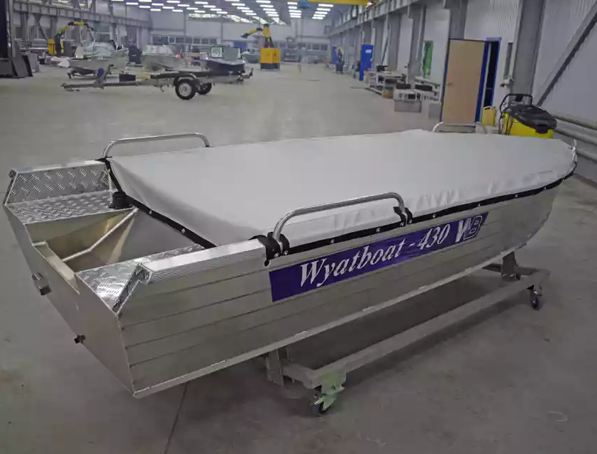 Алюминиевая лодка  Wyatboat-430 Р 