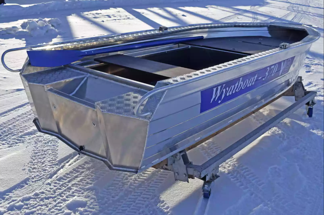 Алюминиевая лодка Wyatboat-370 Р FISH 