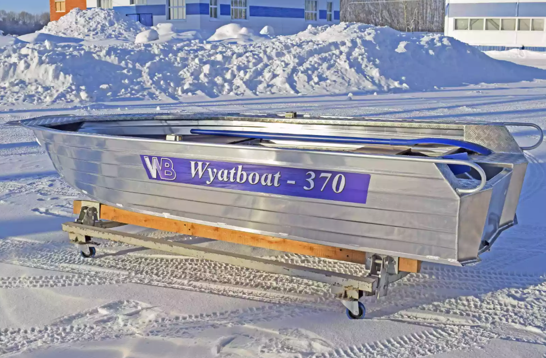 Алюминиевая лодка Wyatboat-370 Р FISH 