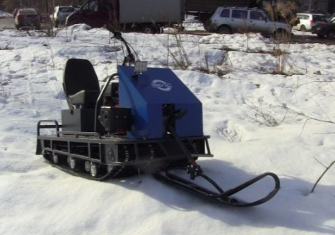 Мотобуксировщик ВЕПС WINTER «ТРАНСФОРМЕР» 18 л.с. 