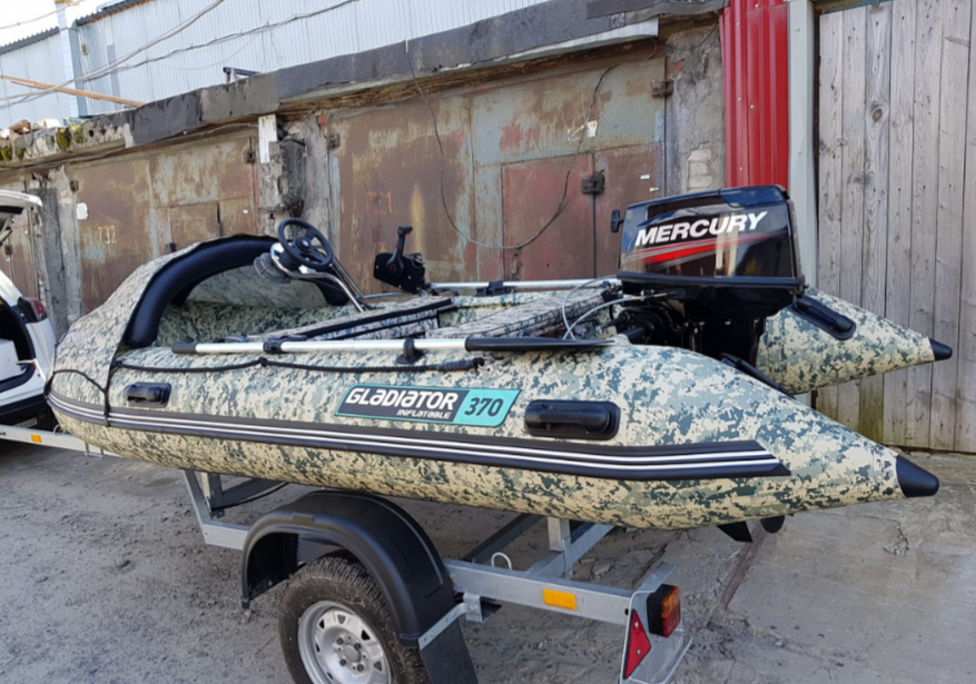 НАДУВНАЯ ЛОДКА GLADIATOR C370AL  НАДУВНАЯ ЛОДКА GLADIATOR C370AL