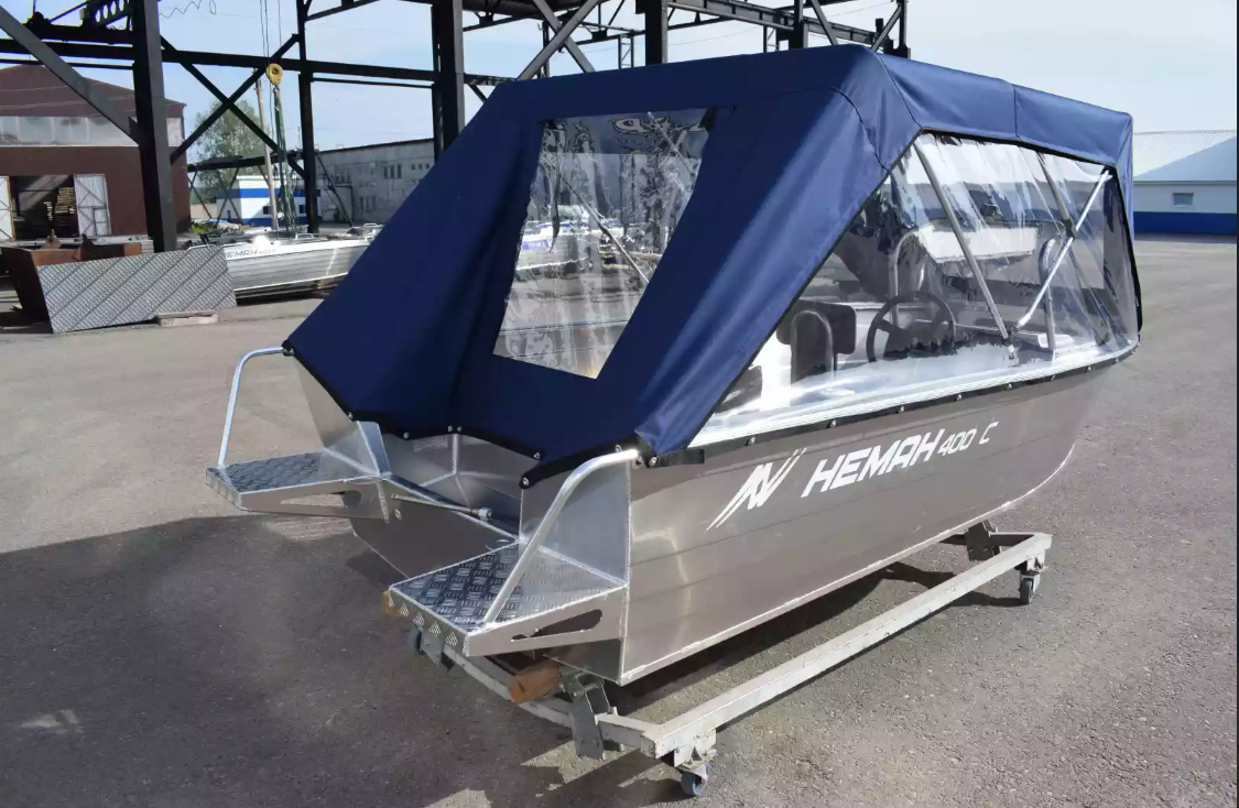 Алюминиевая лодка Неман-400 С 