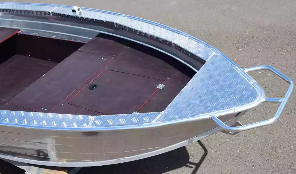 Алюминиевая лодка Wyatboat-390Р Fish 