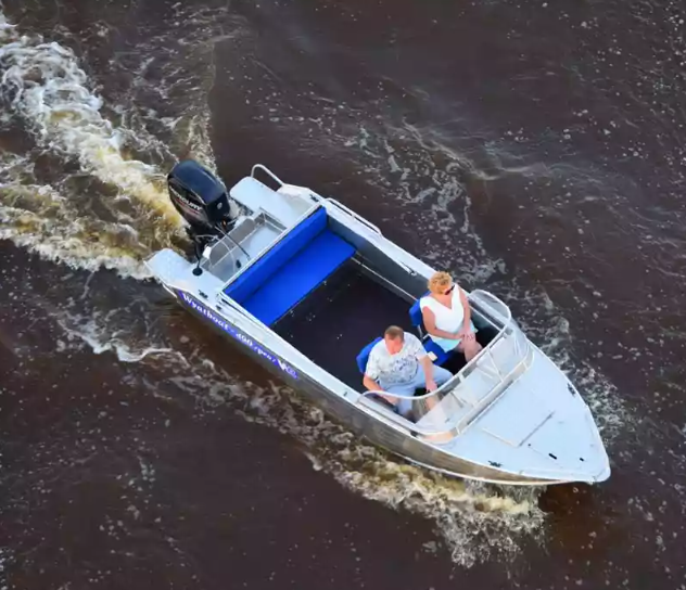 Алюминиевый катер Wyatboat-490 Pro водомет  Алюминиевый катер Wyatboat-490 Pro водомет