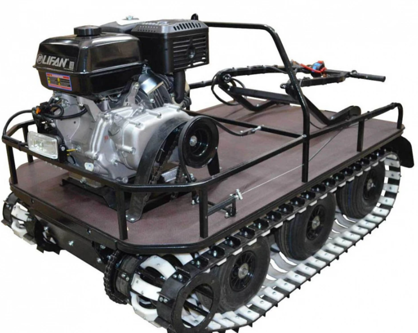 Мотобуксировщик вездеход KOiRA T13 R (понижающий редуктор) 