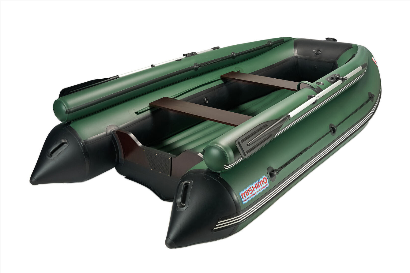 КОМПЛЕКТ ЛОДКА MISHIMO FAMILY LITE 370 + МОТОР 9,9 (15) Л.С. 