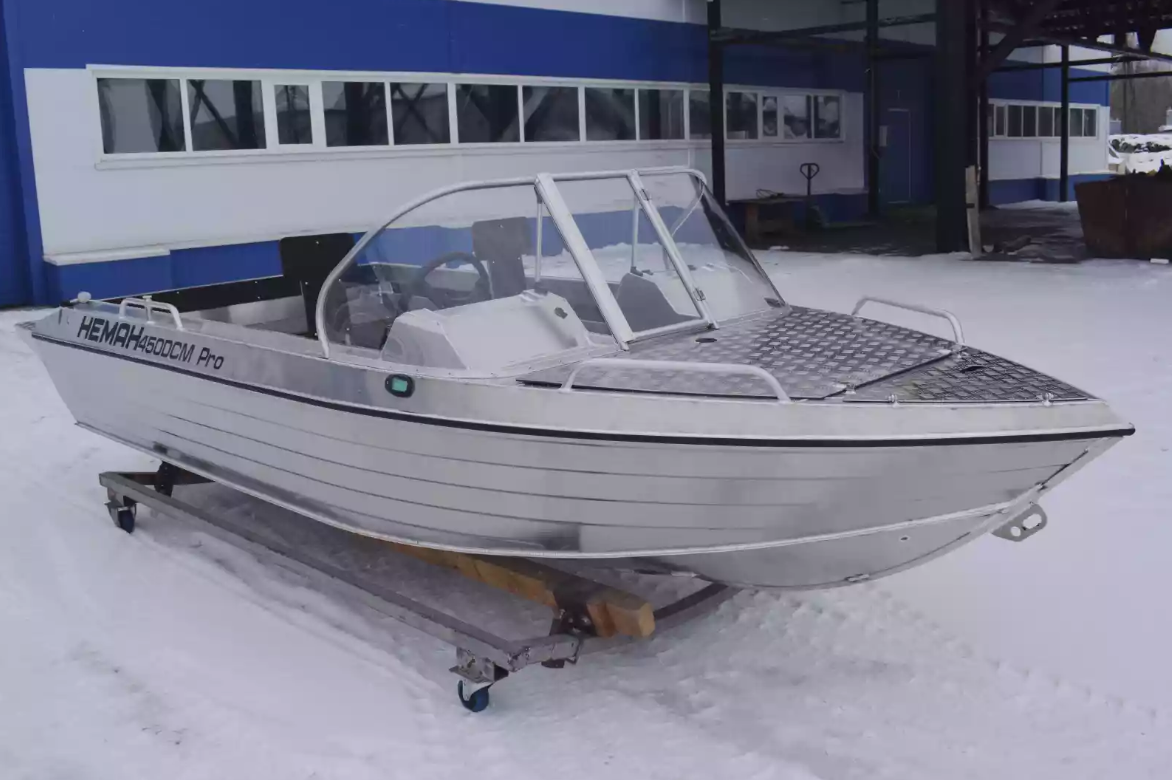 Алюминиевый катер Neman-450 DCM PRO 
