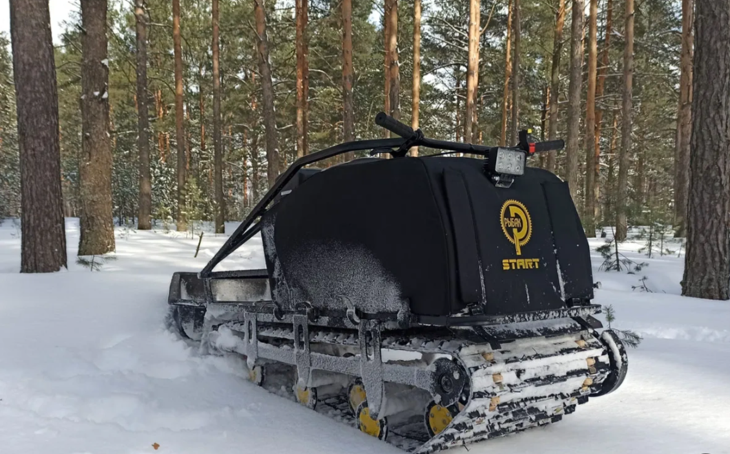 Мотобуксировщик РЫБАК СТАРТ Lifan 15 л.с (тканный капот)  Мотобуксировщик РЫБАК СТАРТ Lifan 15 л.с (тканный капот)