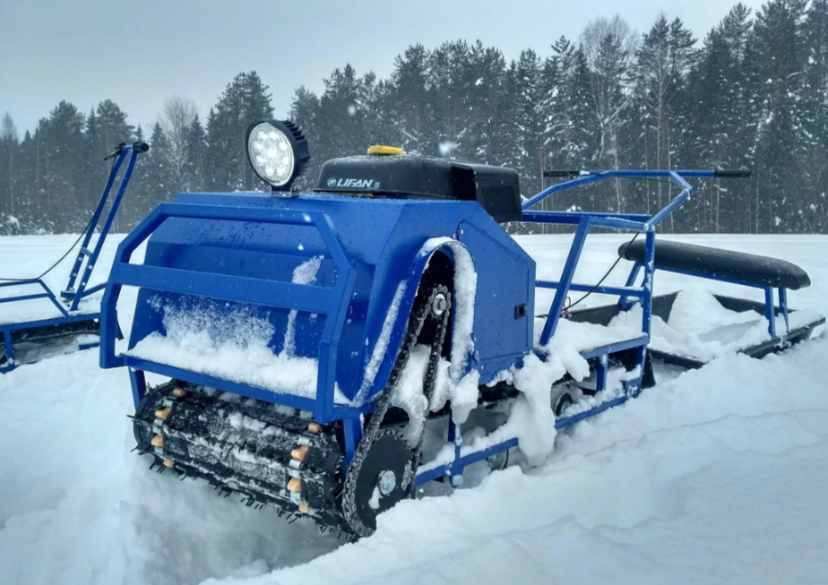 Мотобуксировщик Альбатрос-XLV 15 тележки, 1450 мм 