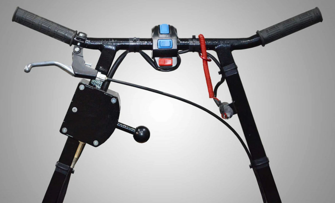 Мотобуксировщик "Богатырь" 20ER (электростартер, реверс-редуктор) 