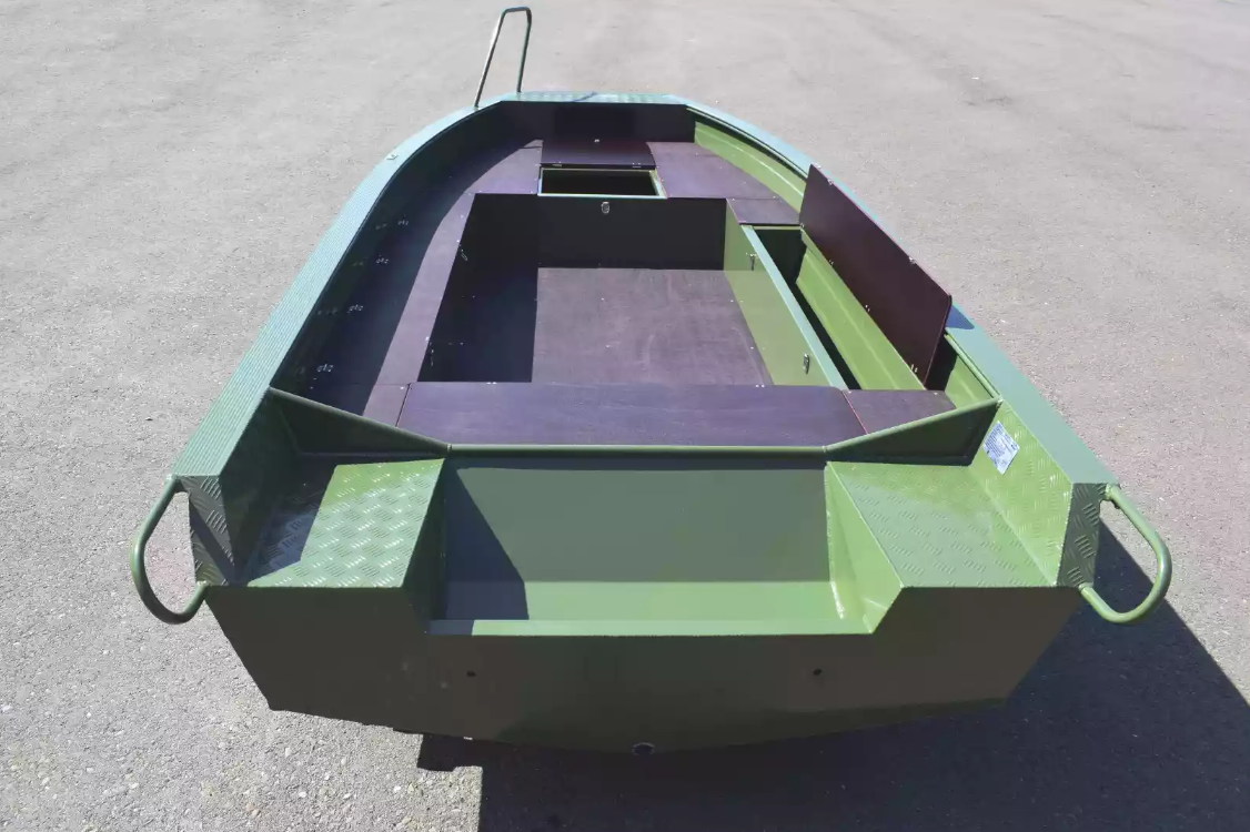 Алюминиевая лодка  Wyatboat-430 Master Fish 