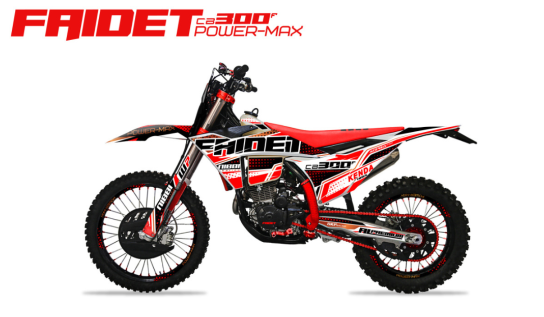 Кроссовый мотоцикл FAIDET CB300F MAX WP 