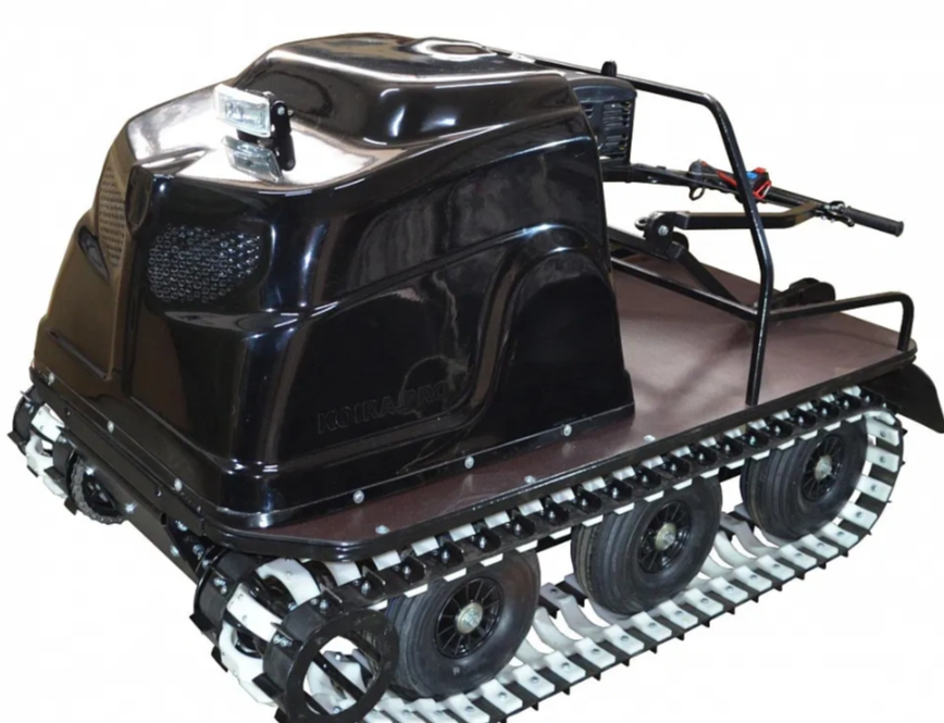 Mотобуксировщик вездеход KOiRA T15 (ручной стартер) 