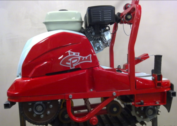 Мотобуксировщик Снегоход Ерш с двигателем GreenField 6.5 