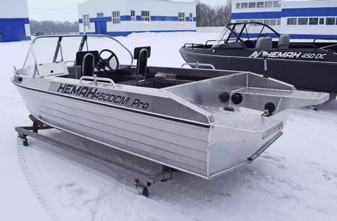 Алюминиевый катер Neman-450 DCM PRO 