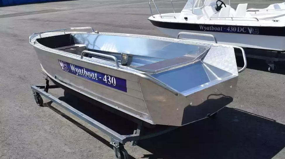 Алюминиевая лодка  Wyatboat-430М 