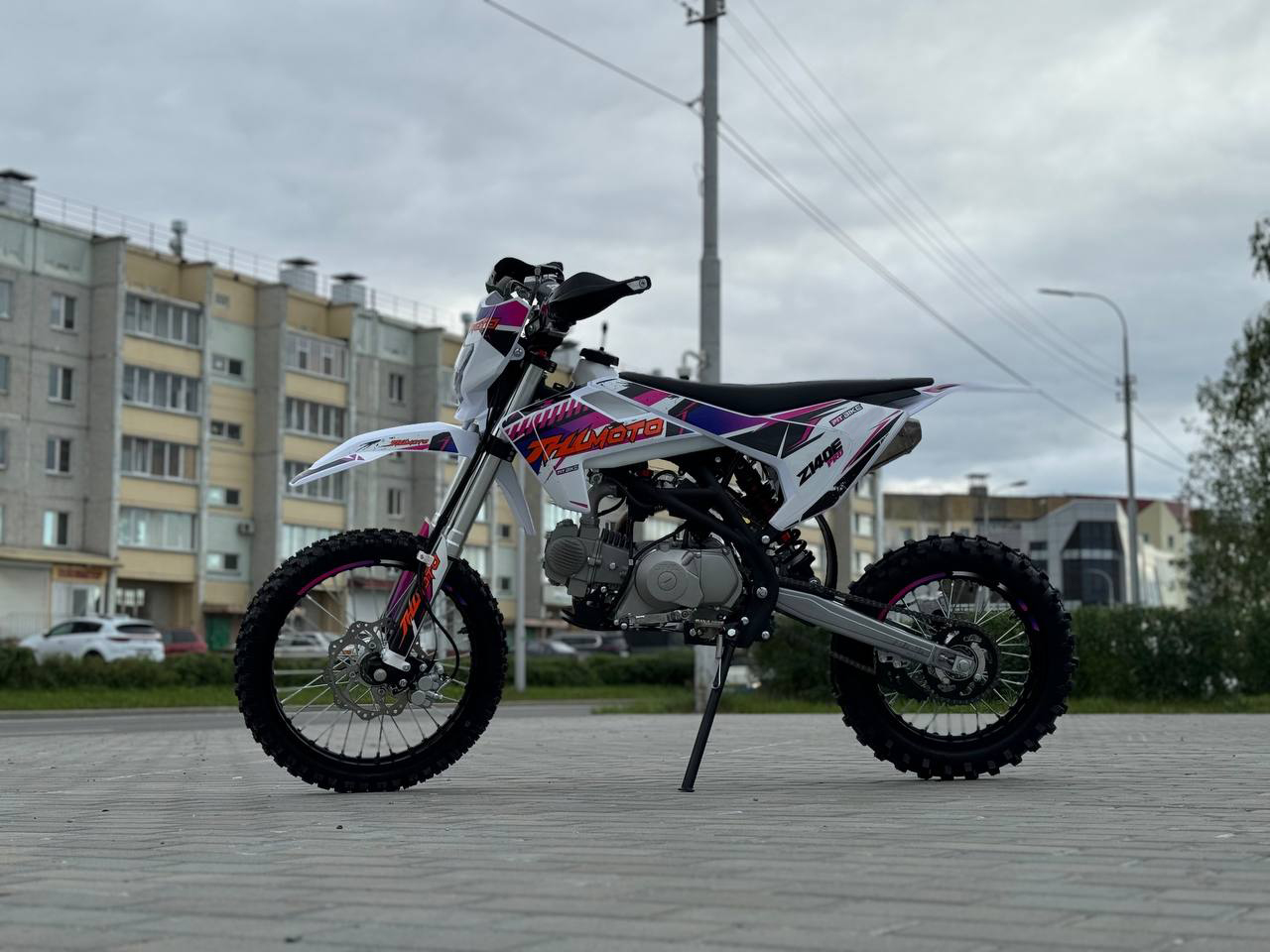 Питбайк JHLMOTO JHL Z140E Pro (YX1P56FMJ) 
