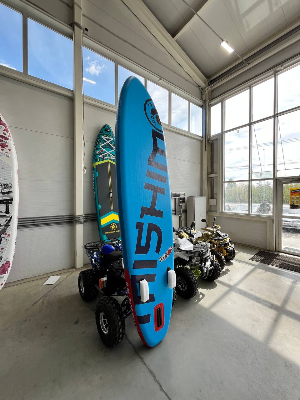 SUP (САП) Доска MISHIMO FLY AIR BLUE 10,8’ (330см) 