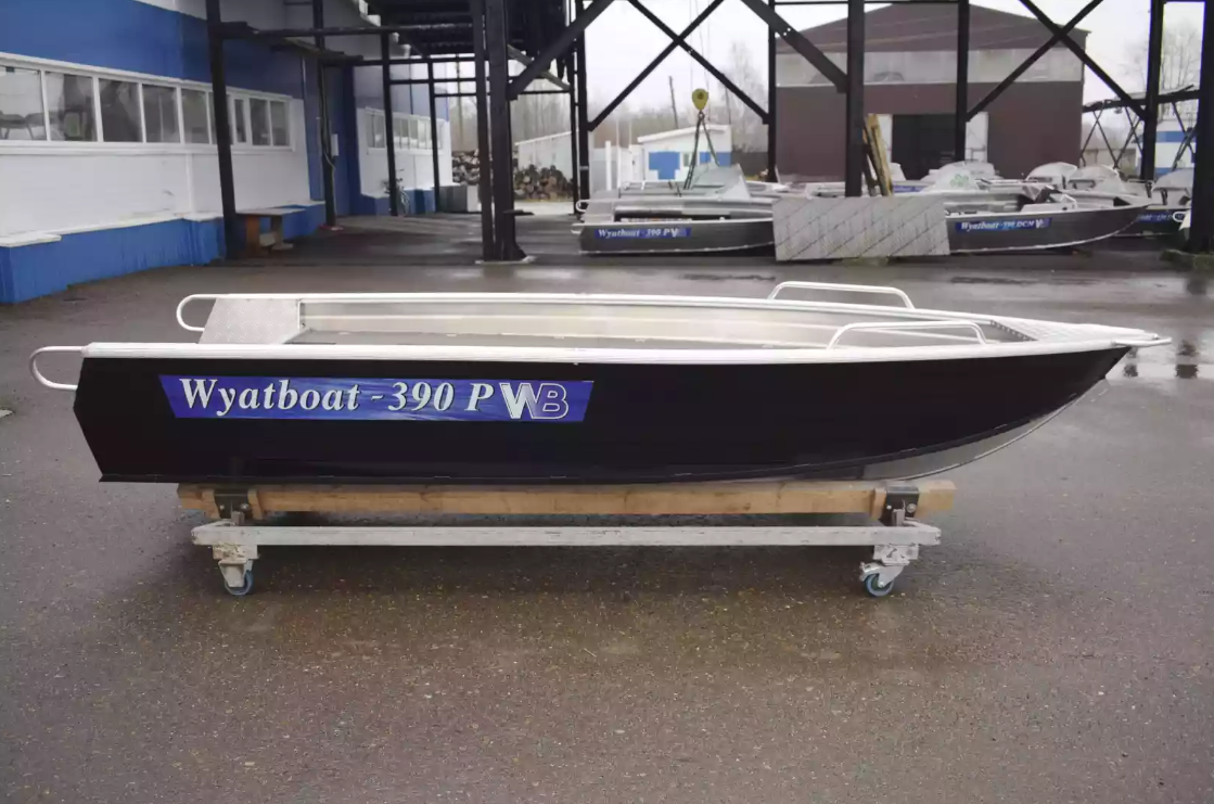Алюминиевая лодка Wyatboat-390РМ 