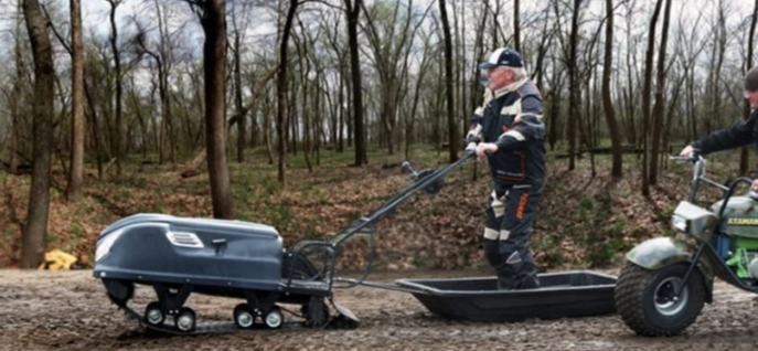 Мотобуксировщик LEBEDEV MOTORS LVR500 