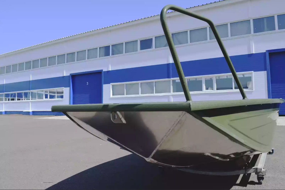 Алюминиевая лодка  Wyatboat-430 Master Fish 