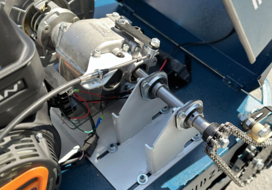 Мотобуксировщик IKUDZO TERRAIN 1500/600 EKR24 (с реверсом) (двс PROMAX) 