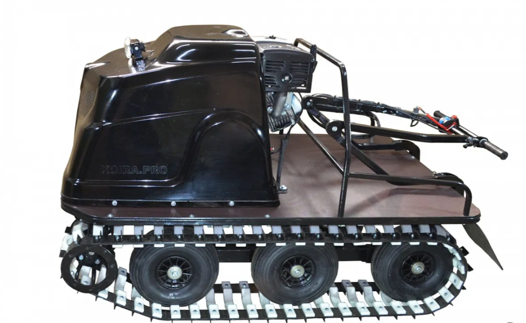 Mотобуксировщик вездеход KOiRA T15 (ручной стартер) 