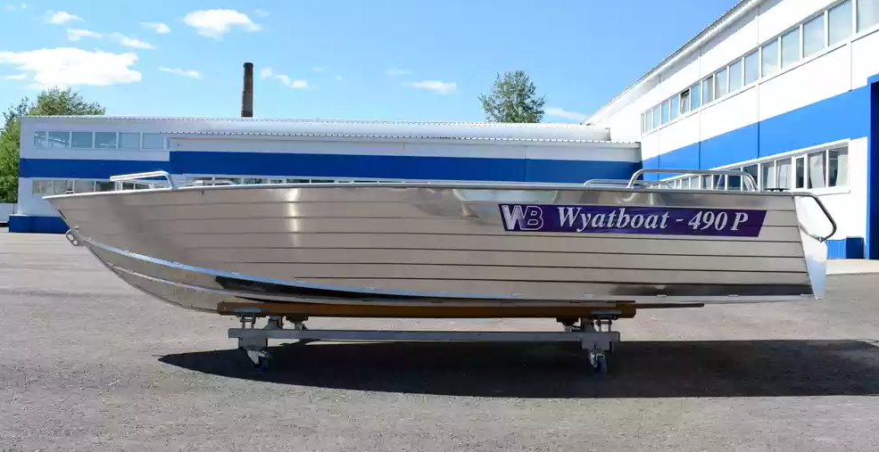 Алюминиевая лодка Wyatboat-490 P 