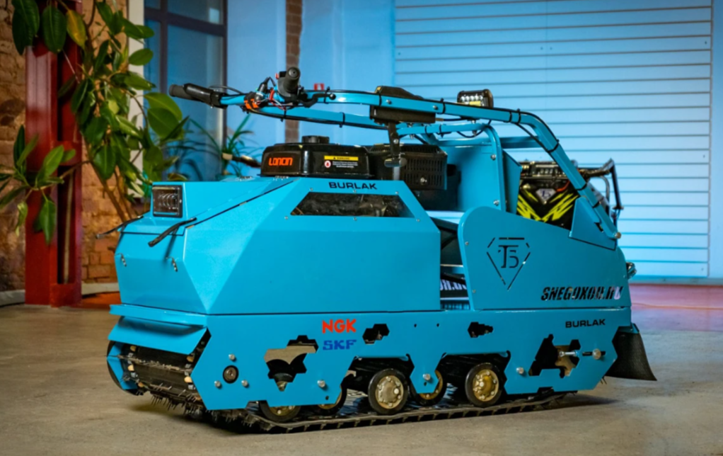 Мотобуксировщик Бурлак Таежник 20 л.с. 