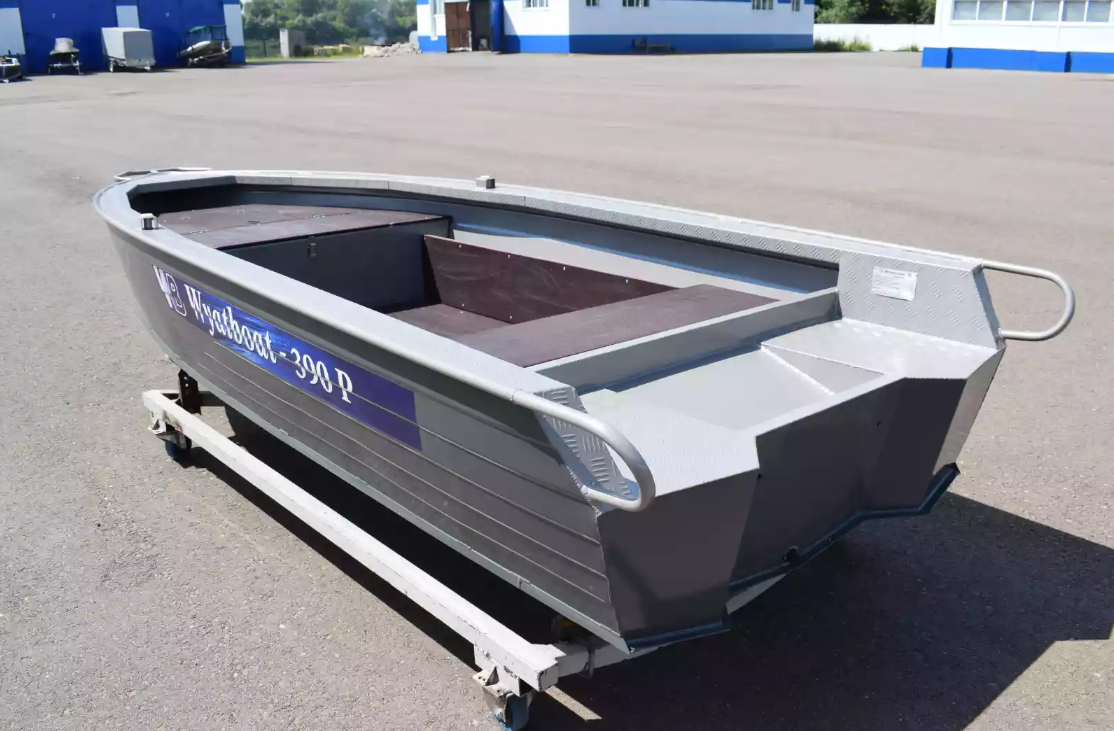 Алюминиевая лодка Wyatboat-390Р Fish 