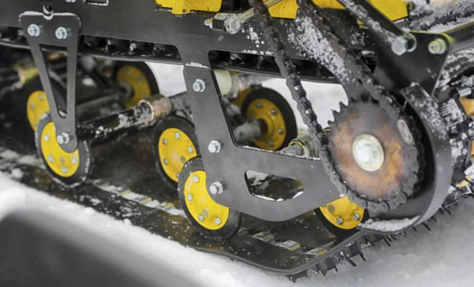 Мотобуксировщик РЫБАК PKD. PSD 9 л.с. (длинная база 1430мм) 