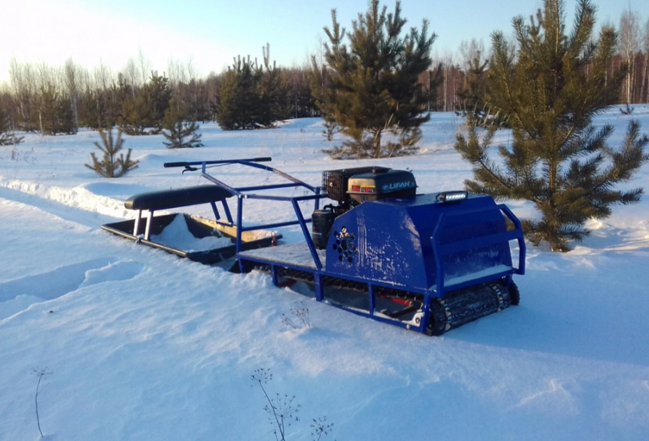 Мотобуксировщик Альбатрос-XLV 15 тележки, 1450 мм 