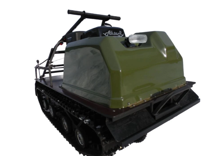 Мотобуксировщик Ahtar SLR9 (c реверс-вариатором Буран, электростартер) 