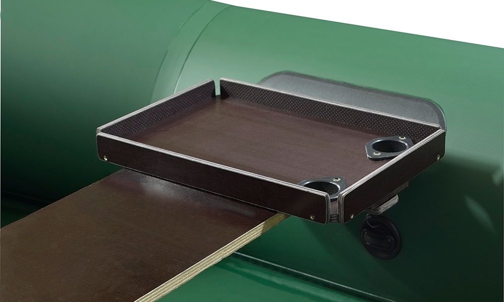 Столик на банку №7 с удочкодержателями 